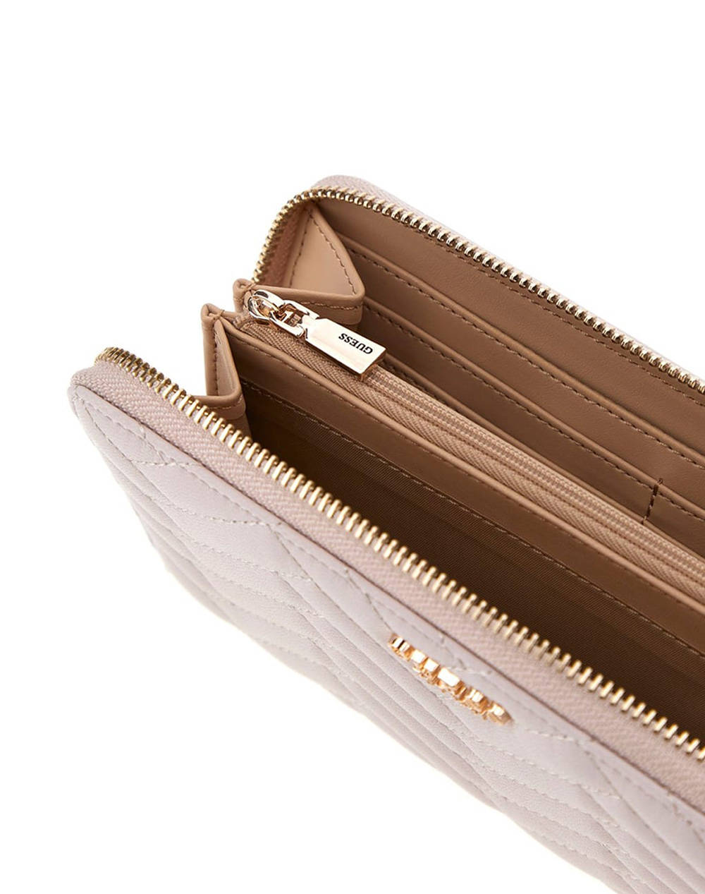 GUESS ANNING SLG LARGE ZIP AROUND Дамски портфейл (размери: 20 x 10x2 см)