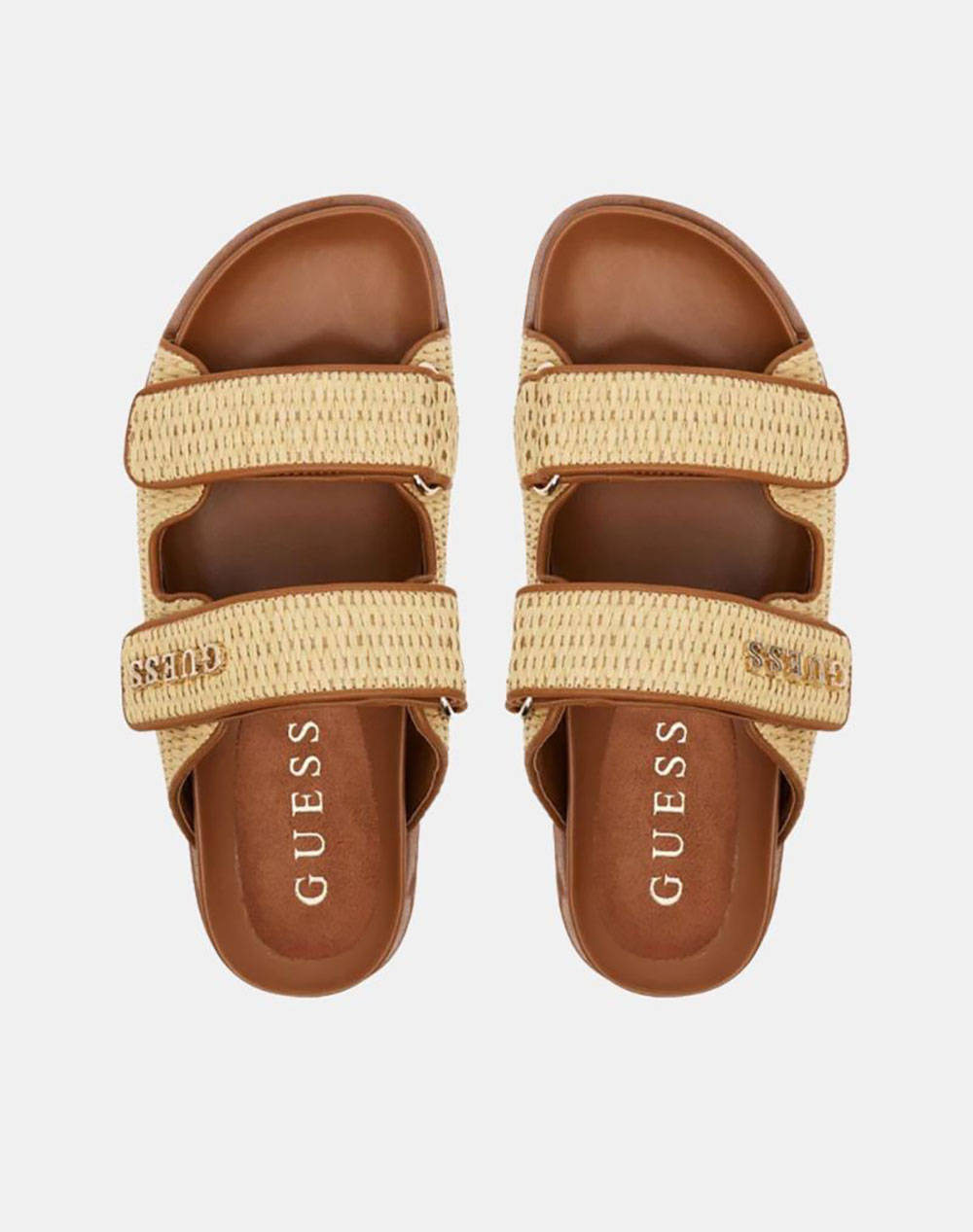 GUESS FADELIZE - SLIDE PRINTED FABRIC ДАМСКИ ОБУВКИ
