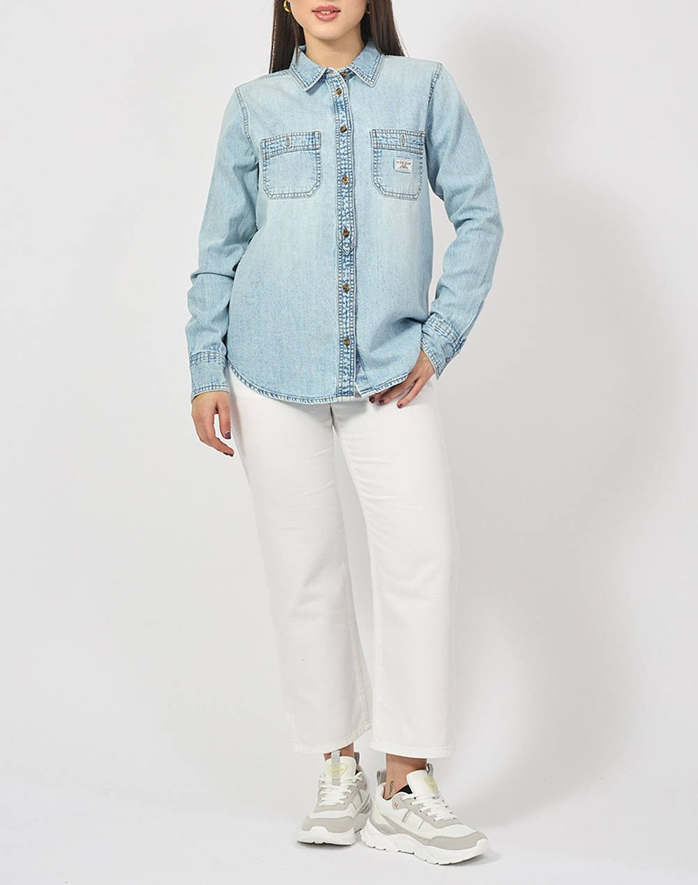 GUESS JEANS GJ REGULAR LS DENIM SHIRT ДАМСКА РИЗА