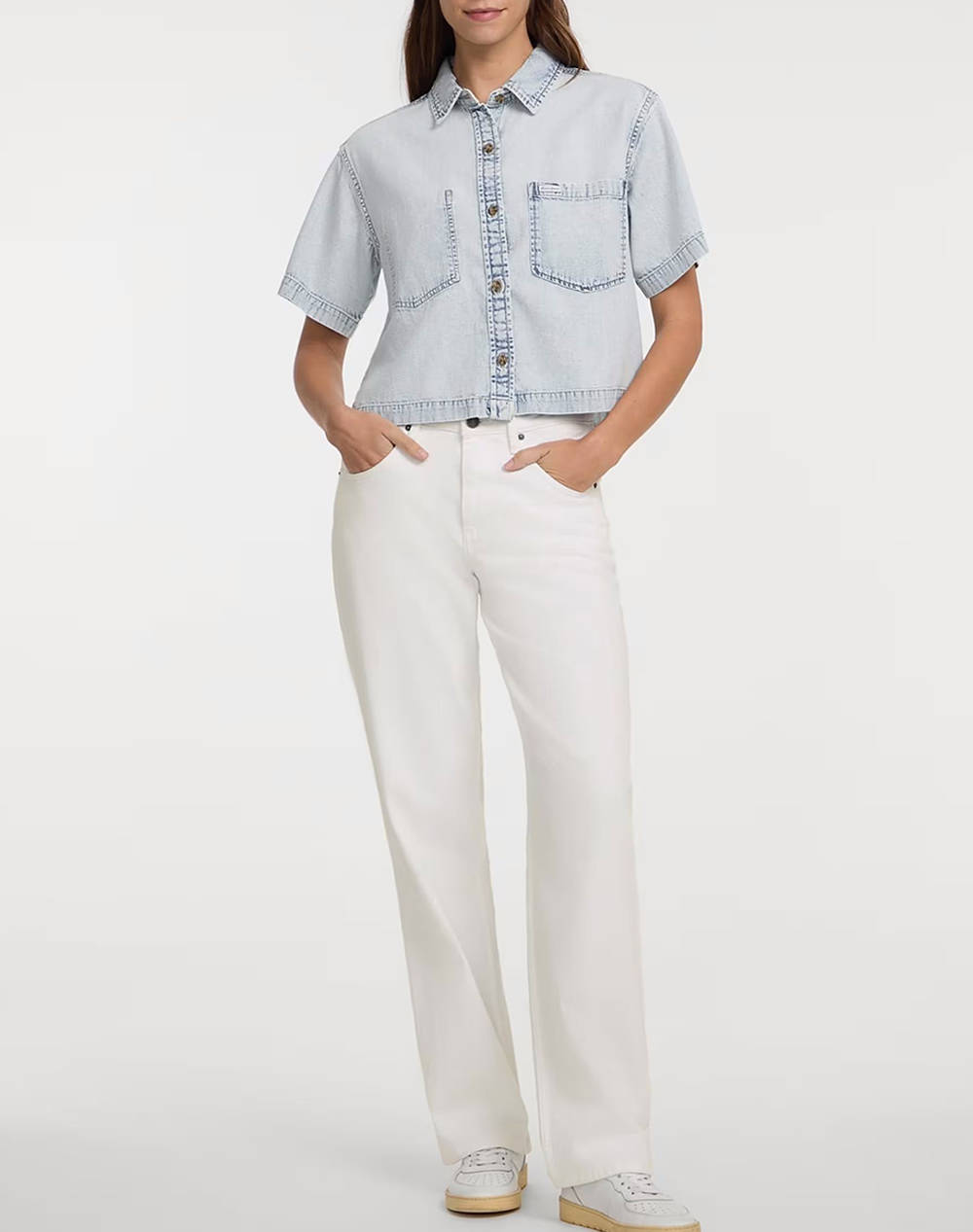 GUESS JEANS GJ BOXY SS SHIRT WOMENS SHIRT