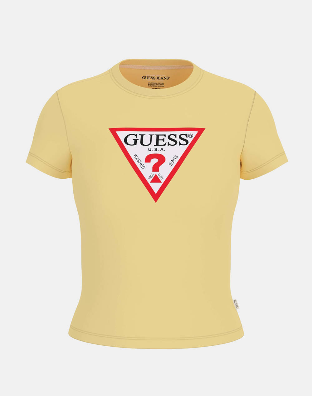 GUESS JEANS GJ SS CN SLIM ICONIC TEE ДАМСКА БЛУЗА