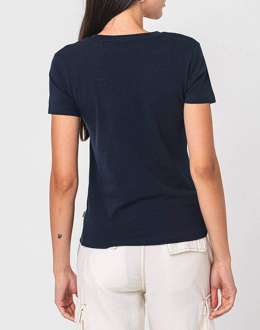 GUESS JEANS GJ SS VN SLIM MINI AMERICA TEE ДАМСКА ТЕНИСКА
