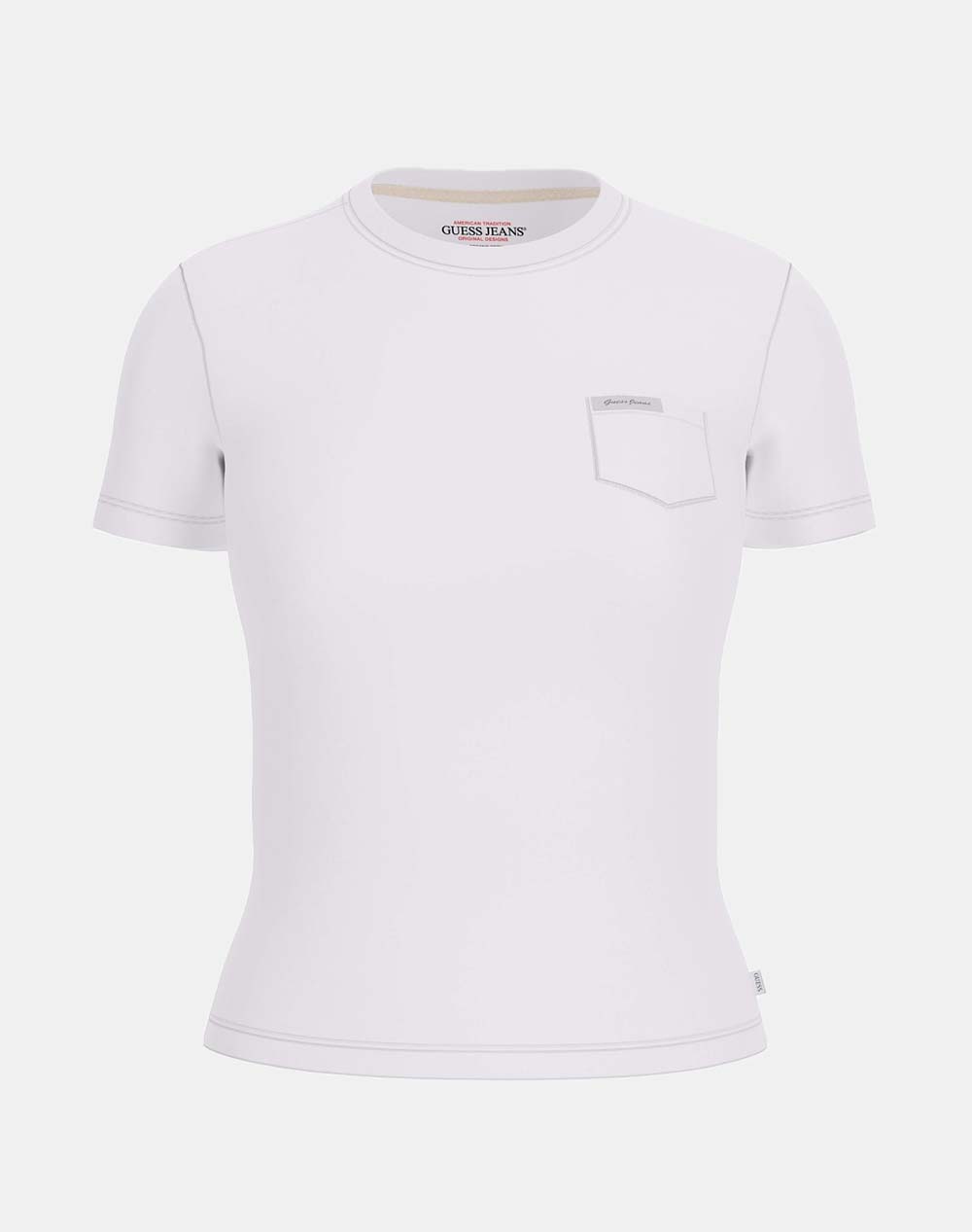 GUESS JEANS GJ SS SLIM PKT TEE ДАМСКА ТЕНИСКА