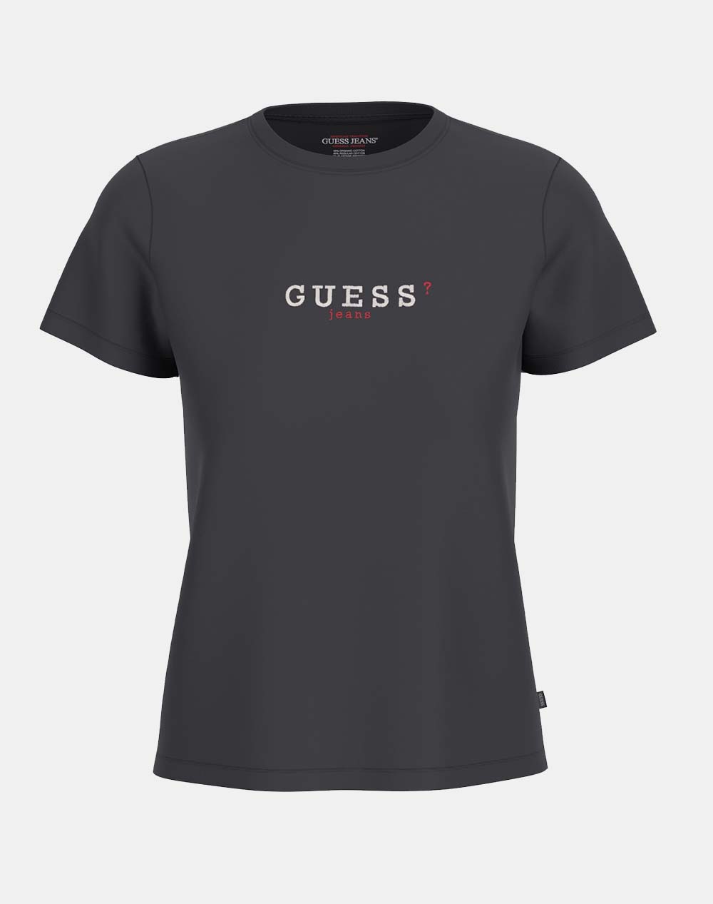 GUESS JEANS GJ SS CN REG 3D EMBR GUESS TEE ДАМСКА БЛУЗА