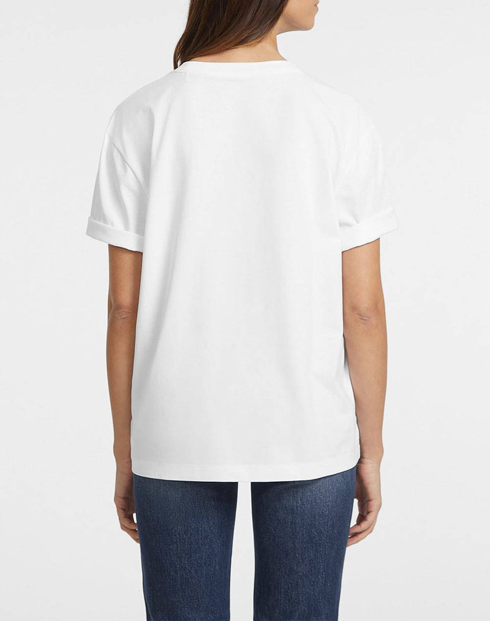 GUESS JEANS GJ SS CN OS AMERICAN TR TEE ДАМСКА БЛУЗА