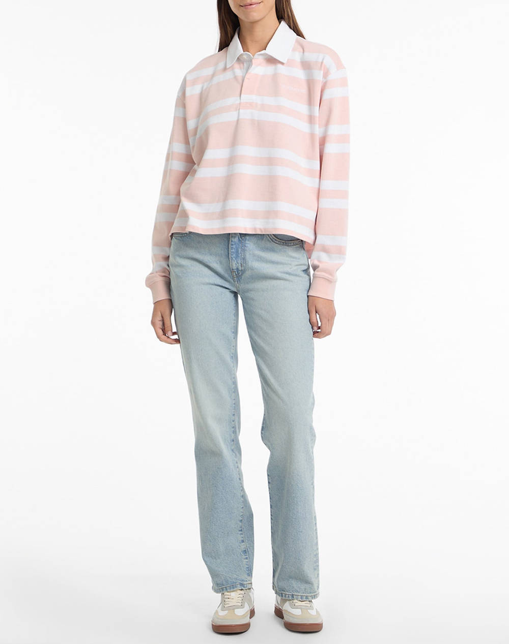 GUESS JEANS GJ LS RUGBY POLO SHIRT ДАМСКА БЛУЗА