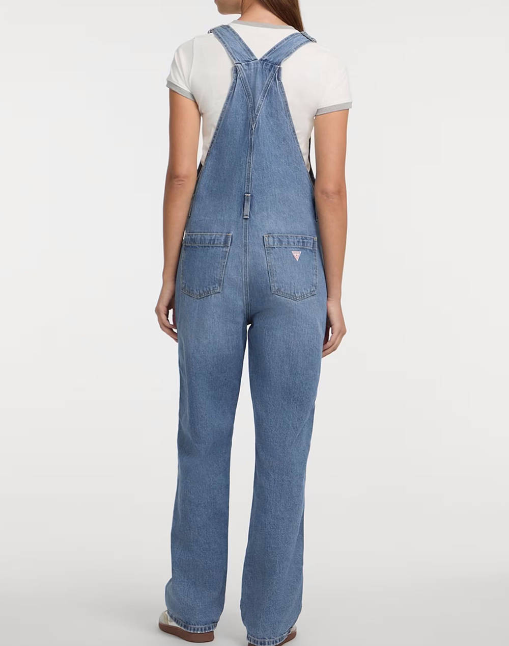 GUESS JEANS GJ DENIM OVERALL - ECO LINEN STORM RG INDIGO ДАМСКИ