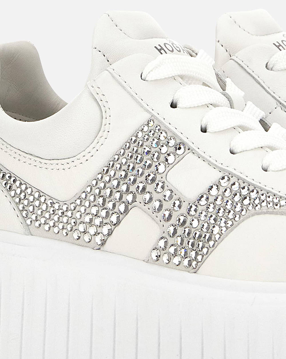 HOGAN H-STRIPES ALLACCIATO H STRASS