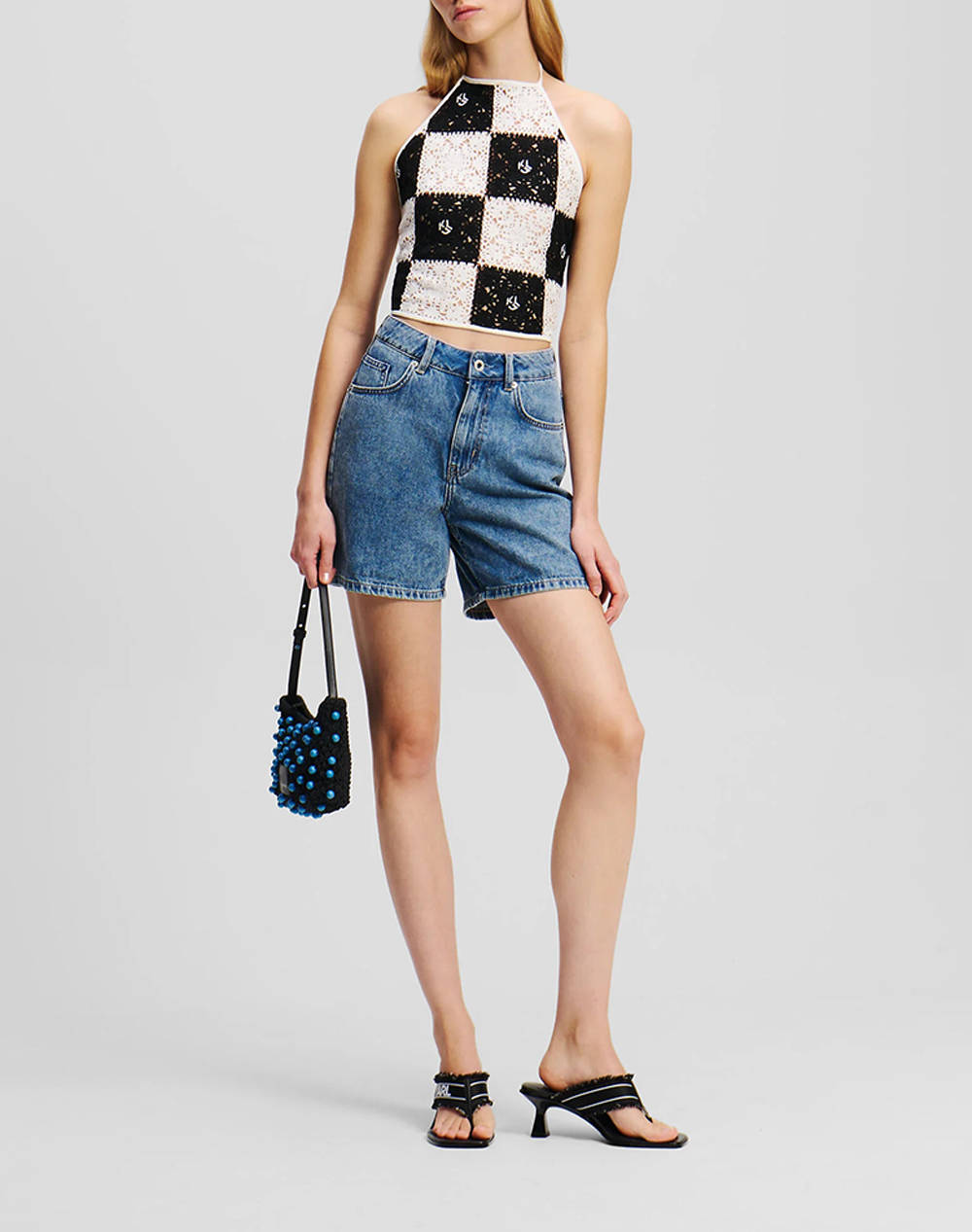 KARL LAGERFELD KLJ HR DENIM SHORT