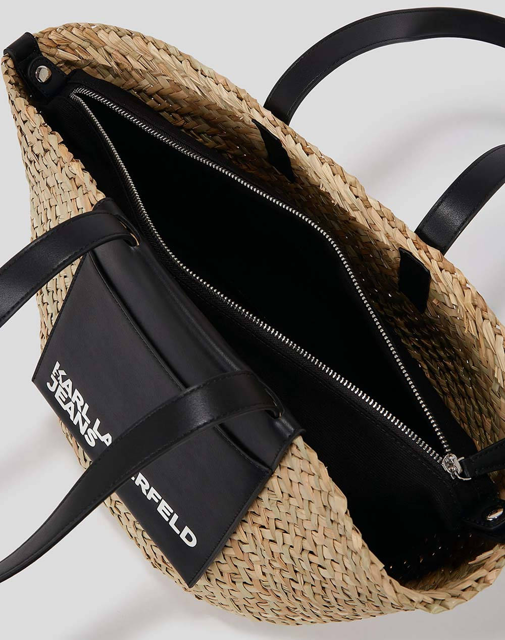 KARL LAGERFELD KLJ RAFFIA TOTE