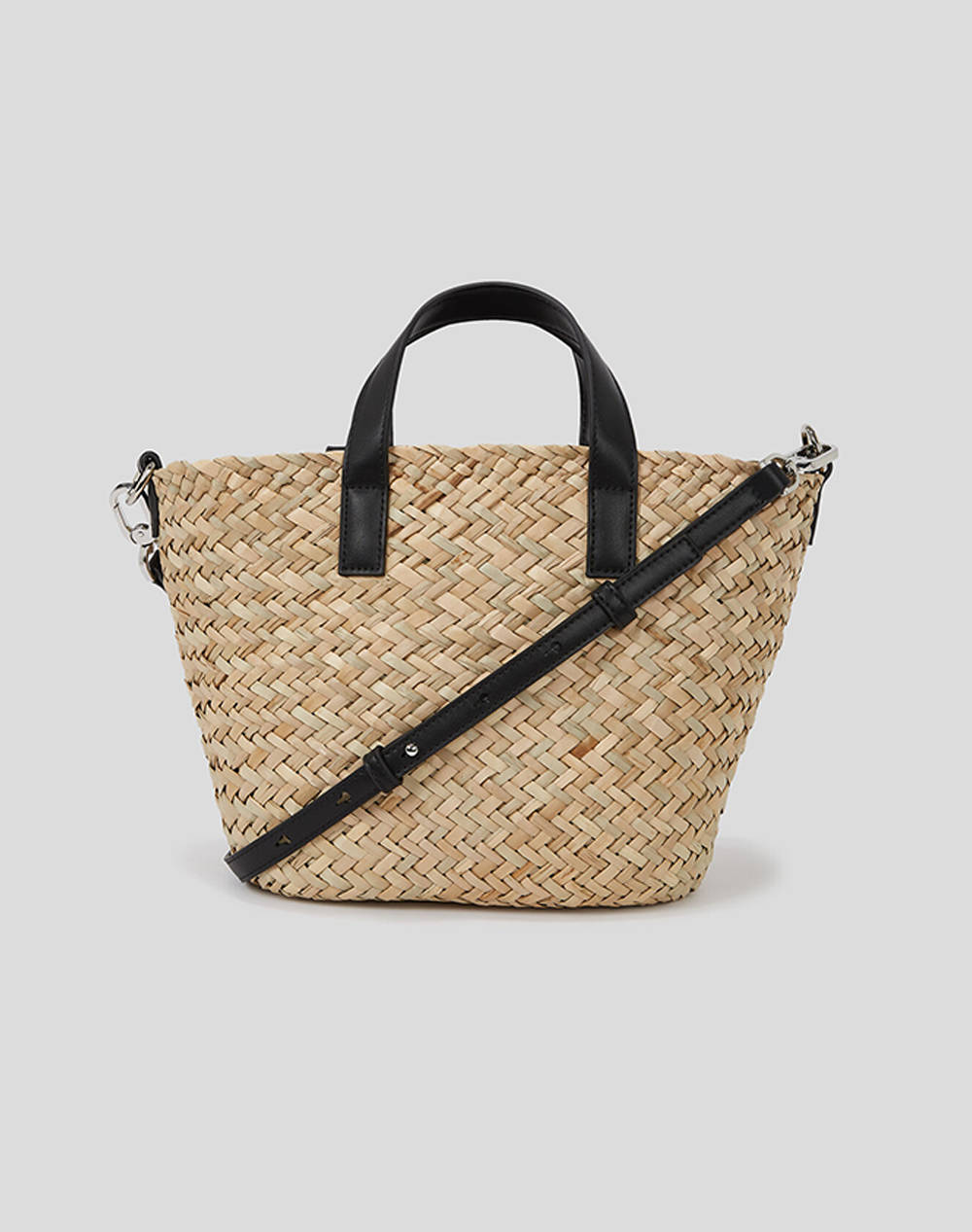 KARL LAGERFELD KLJ RAFFIA MINI TOTE (Размери: 22 x 22 x 13см)