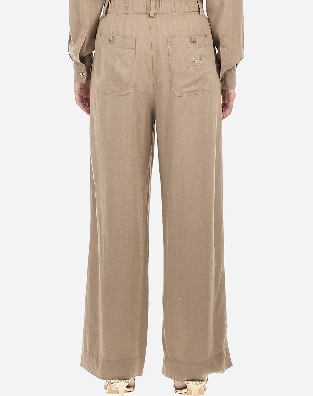 LA MARTINA ПАНТАЛОНИ WOMAN PANT VISCOSE LINEN