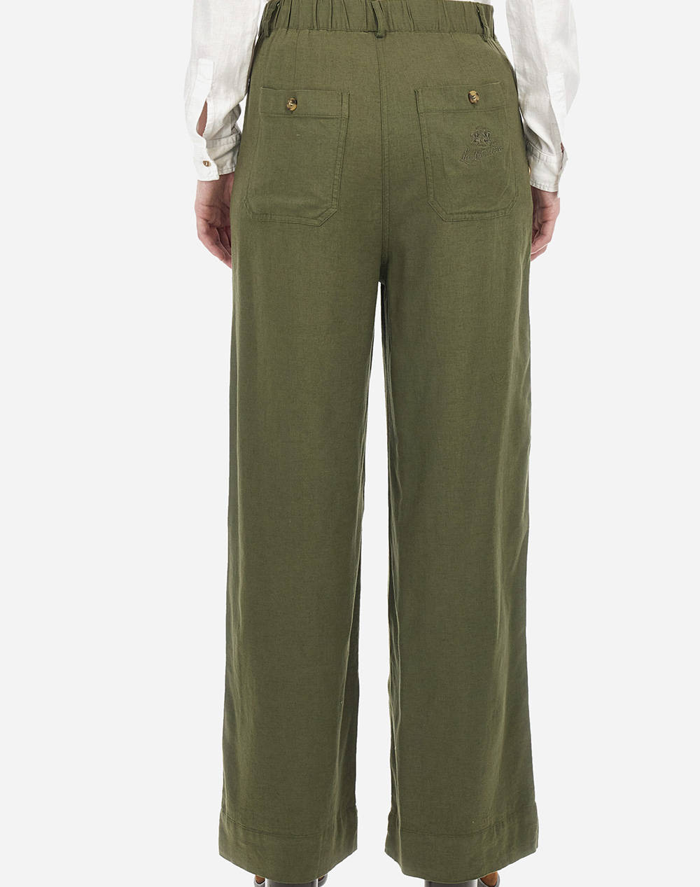 LA MARTINA ПАНТАЛОНИ WOMAN PANT VISCOSE LINEN