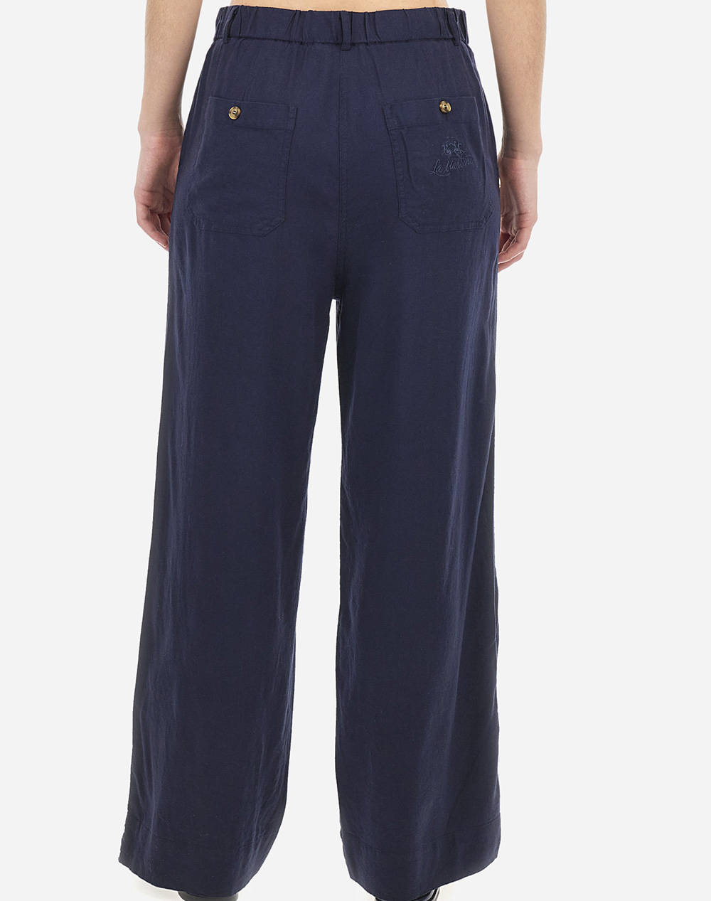 LA MARTINA ПАНТАЛОНИ WOMAN PANT VISCOSE LINEN