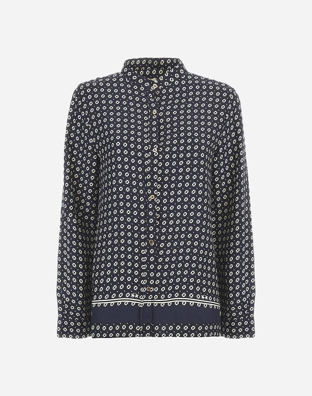 LA MARTINA РИЗА ΜΜ WOMAN SHIRT L/S PRINTED VISCOS
