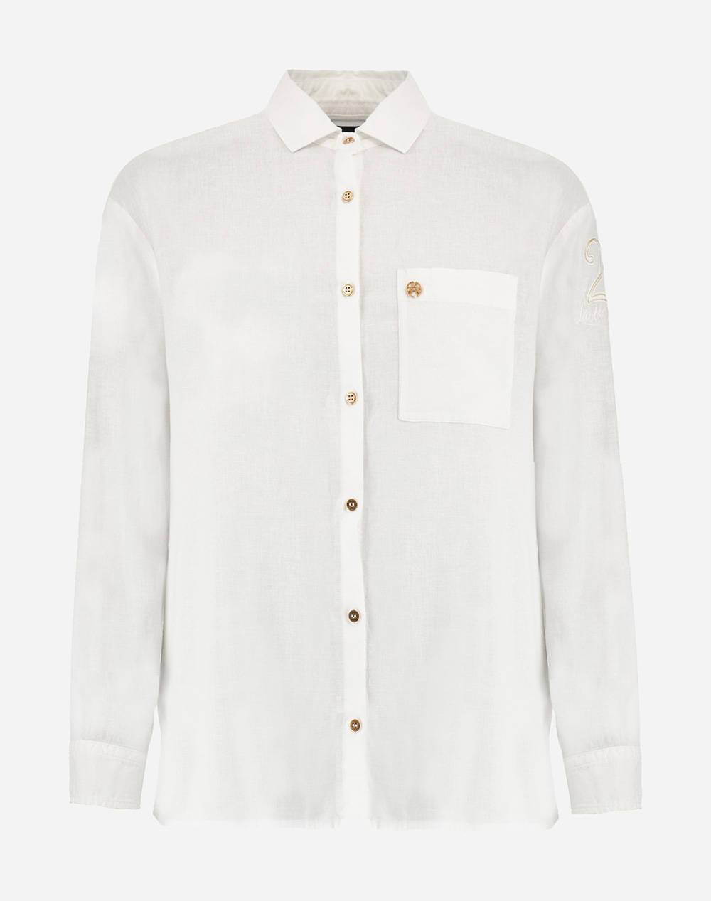 LA MARTINA РИЗА ΜΜ WOMAN SHIRT L/S VISCOSE LINEN