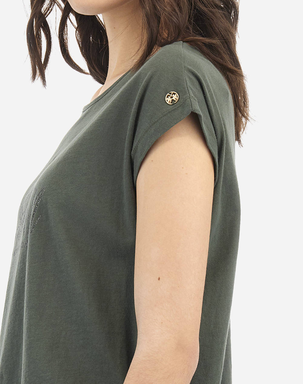 LA MARTINA BLOUSE T-SHIRT ΚΜ WOMAN T-SHIRT S/S 40/1 COTTON