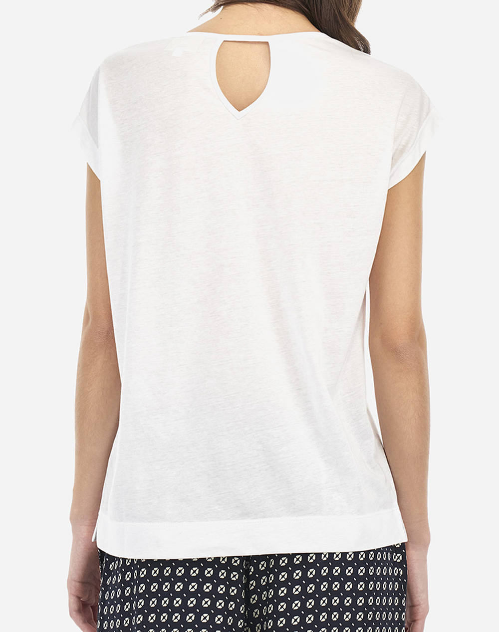 LA MARTINA BLOUSE T-SHIRT ΚΜ WOMAN T-SHIRT S/S 40/1 COTTON