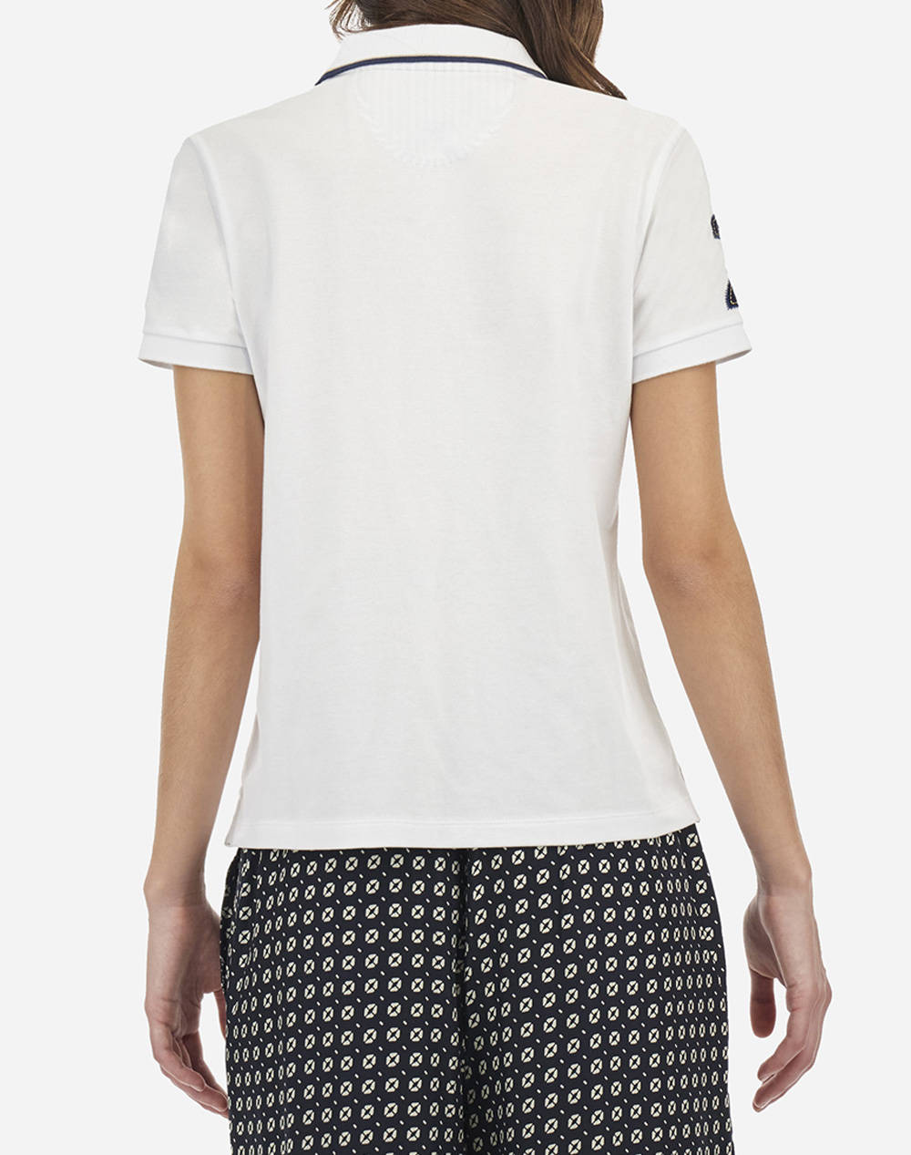 LA MARTINA ТЕНИСКА POLO KM WOMAN POLO S/S PIQUET STRETCH