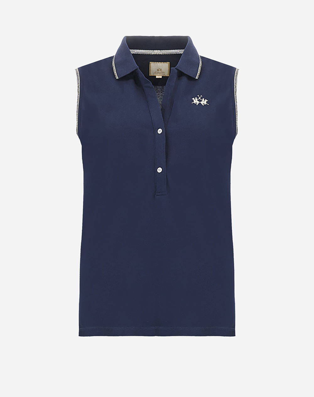 LA MARTINA ТЕНИСКА POLOXM WOMAN SLEEVELESS POLO PIQUET S
