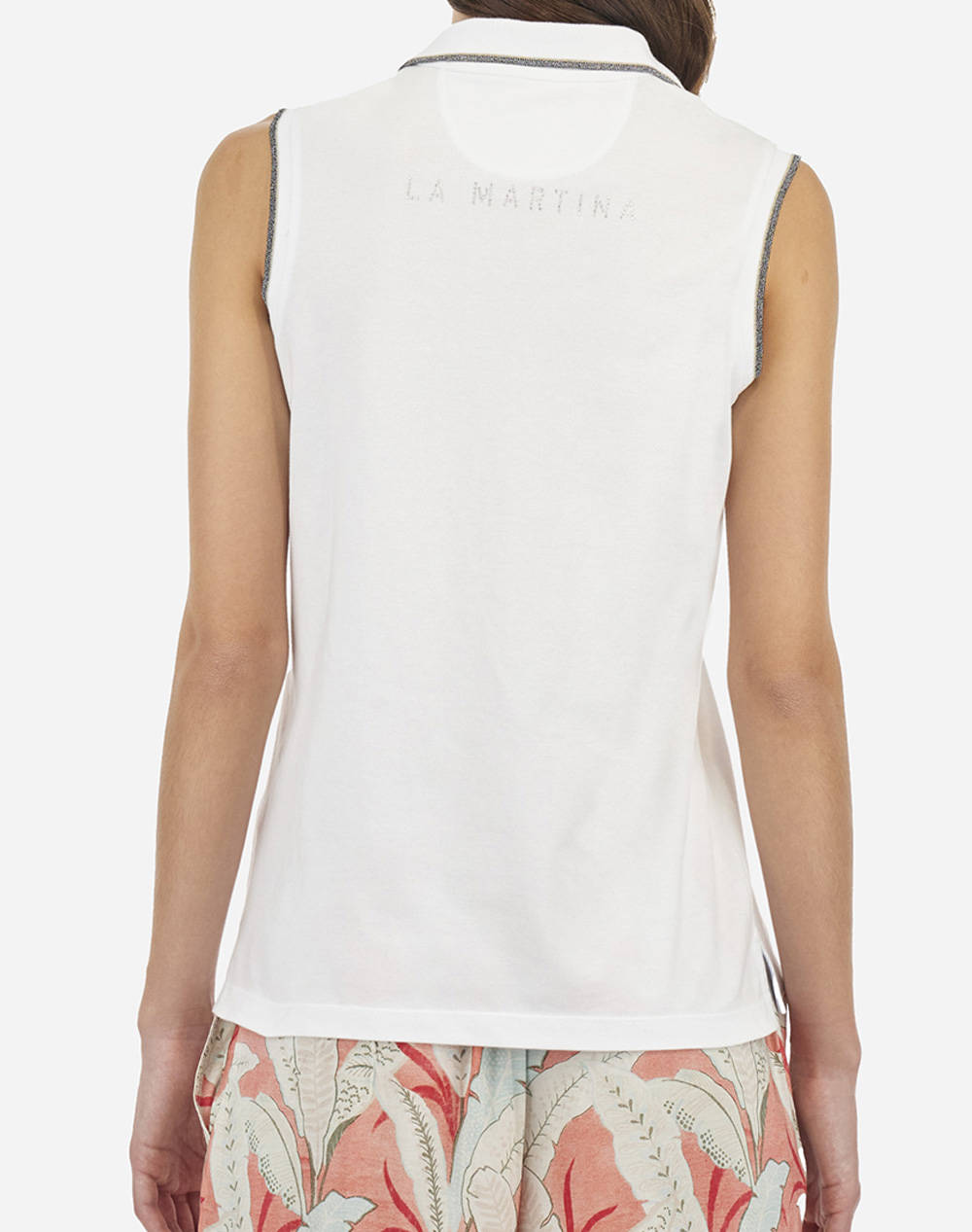 LA MARTINA ТЕНИСКА POLOXM WOMAN SLEEVELESS POLO PIQUET S
