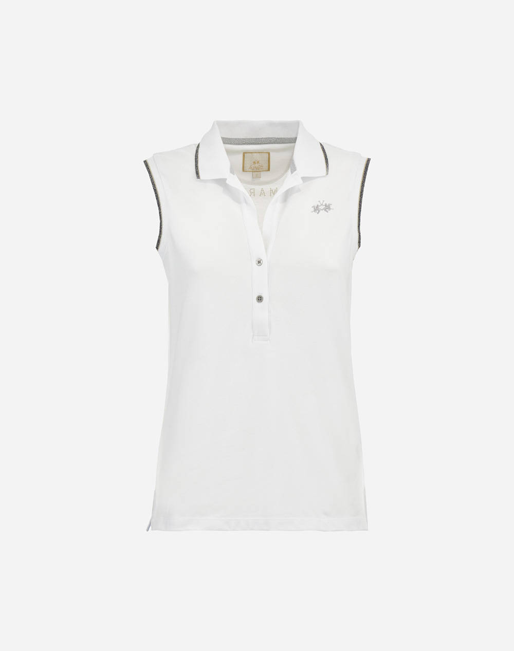 LA MARTINA ТЕНИСКА POLOXM WOMAN SLEEVELESS POLO PIQUET S