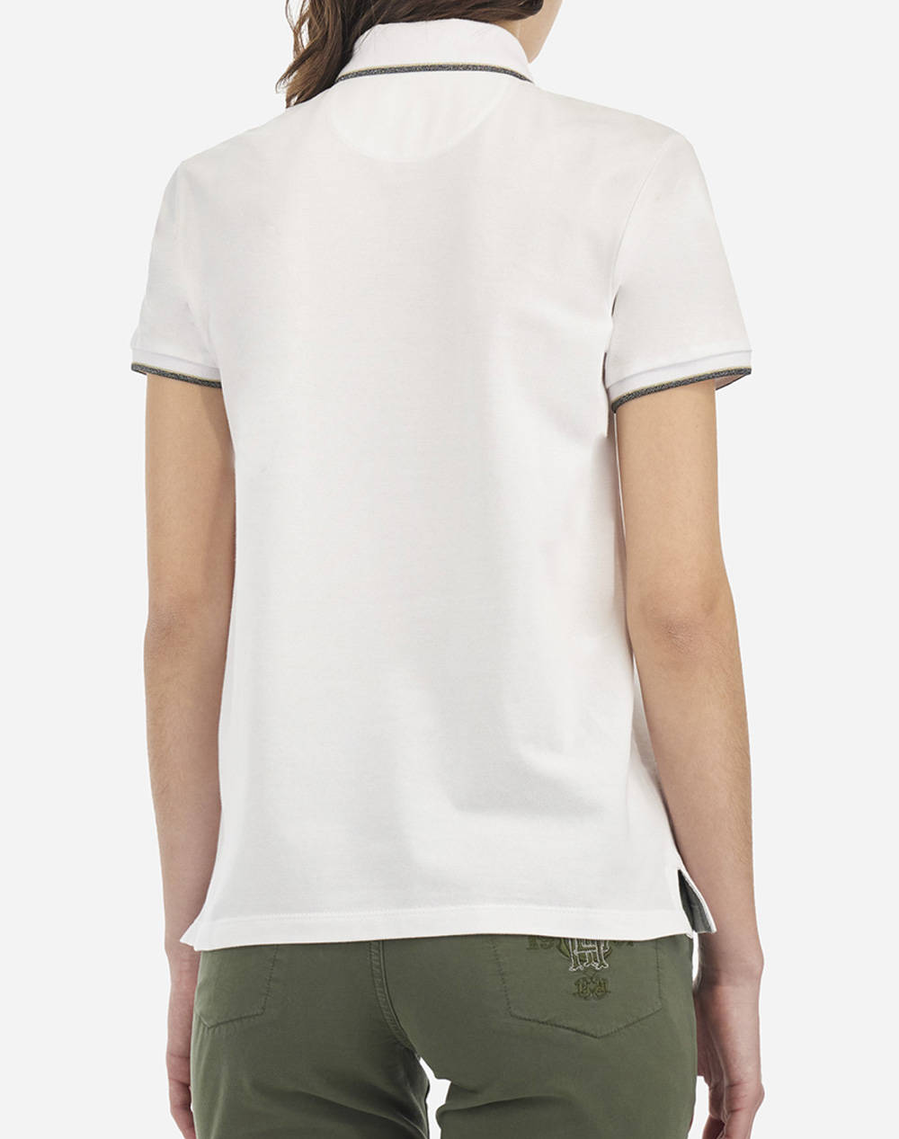 LA MARTINA ТЕНИСКА POLO KM WOMAN POLO S/S PIQUET STRETCH