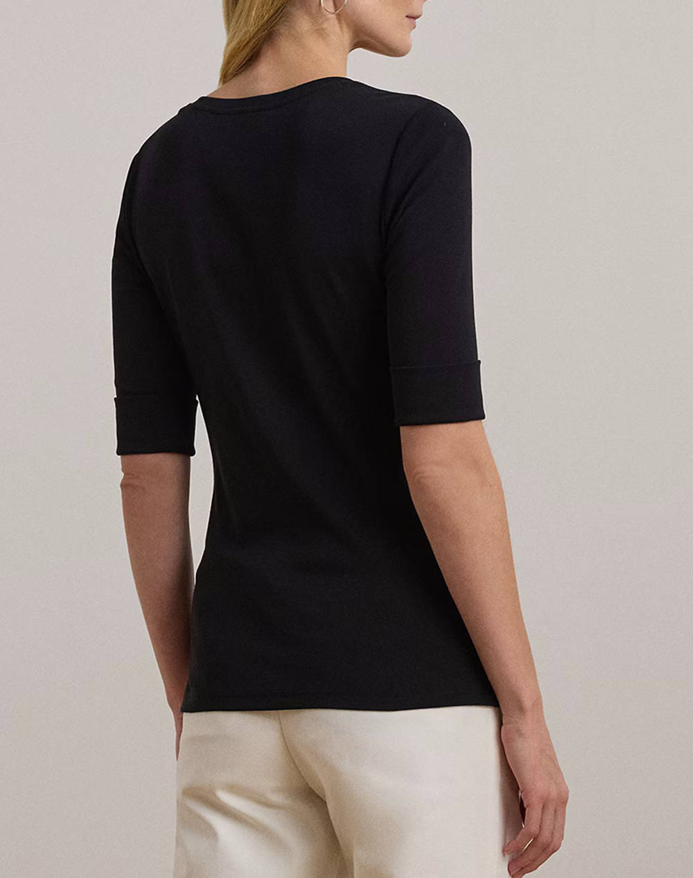 LAUREN RALPH LAUREN V JUDY-ELBOW SLEEVE-KNIT