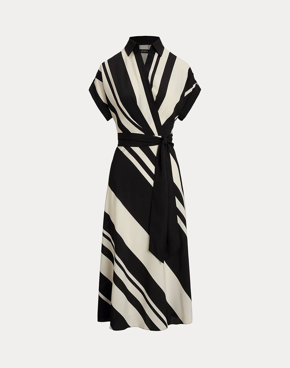 LAUREN RALPH LAUREN FRATILLIO-SHORT SLEEVE-DAY DRESS