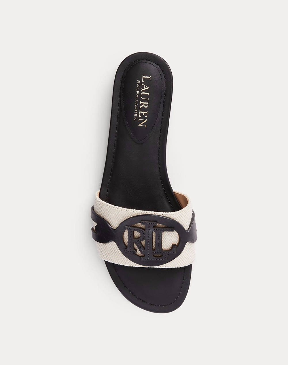 LAUREN RALPH LAUREN TWOTONECANVS/BRNCLF-ALEGRA-SN-SLI