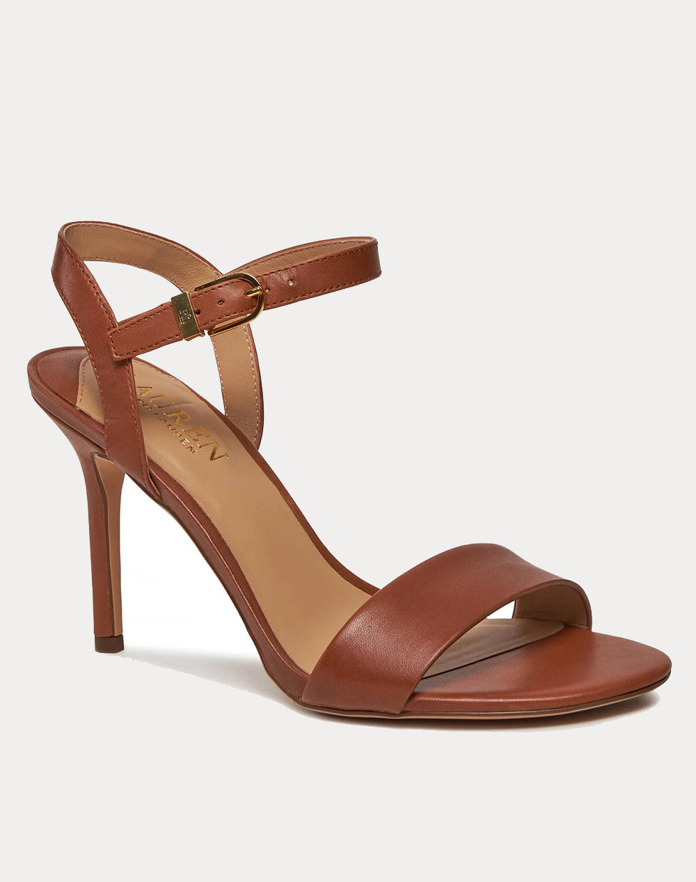 LAUREN RALPH LAUREN BURNISHED CALF-GWEN-SN-DRS