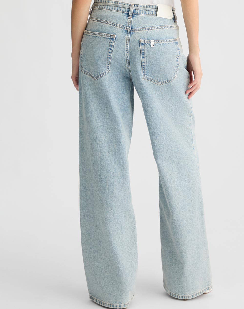 LIU JO DENIM_UA5D72_PANT.BAGGY ROSE REG.W. ДАМСКИ ПАНТАЛОНИ