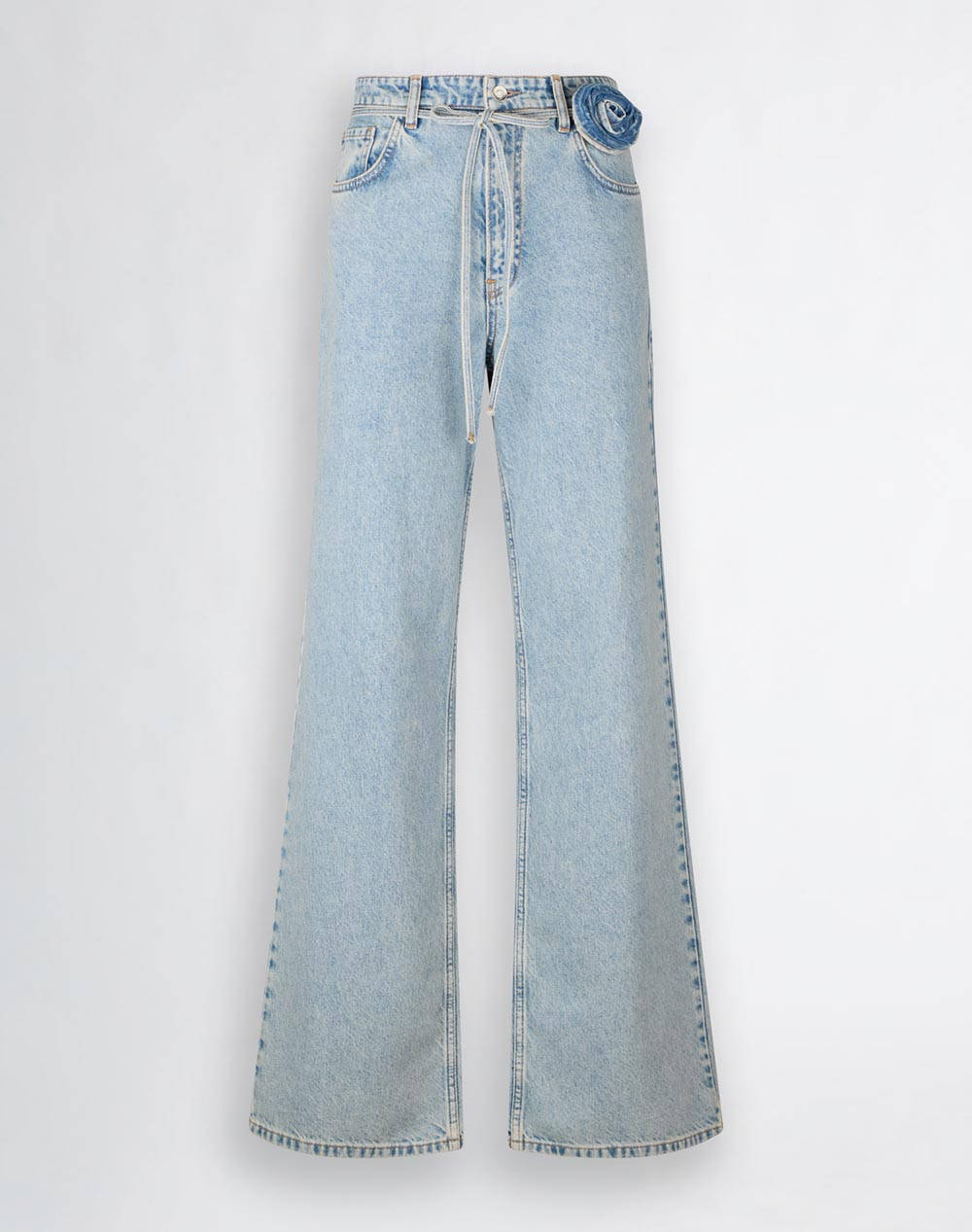 LIU JO DENIM_UA5D72_PANT.BAGGY ROSE REG.W. ДАМСКИ ПАНТАЛОНИ