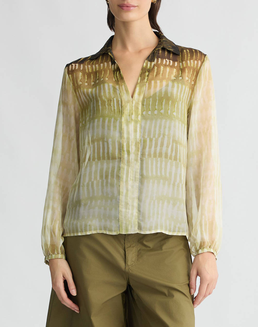 LIU JO WHITE_WA5C57__CAMICIA TS M/L ДАМСКА РИЗА