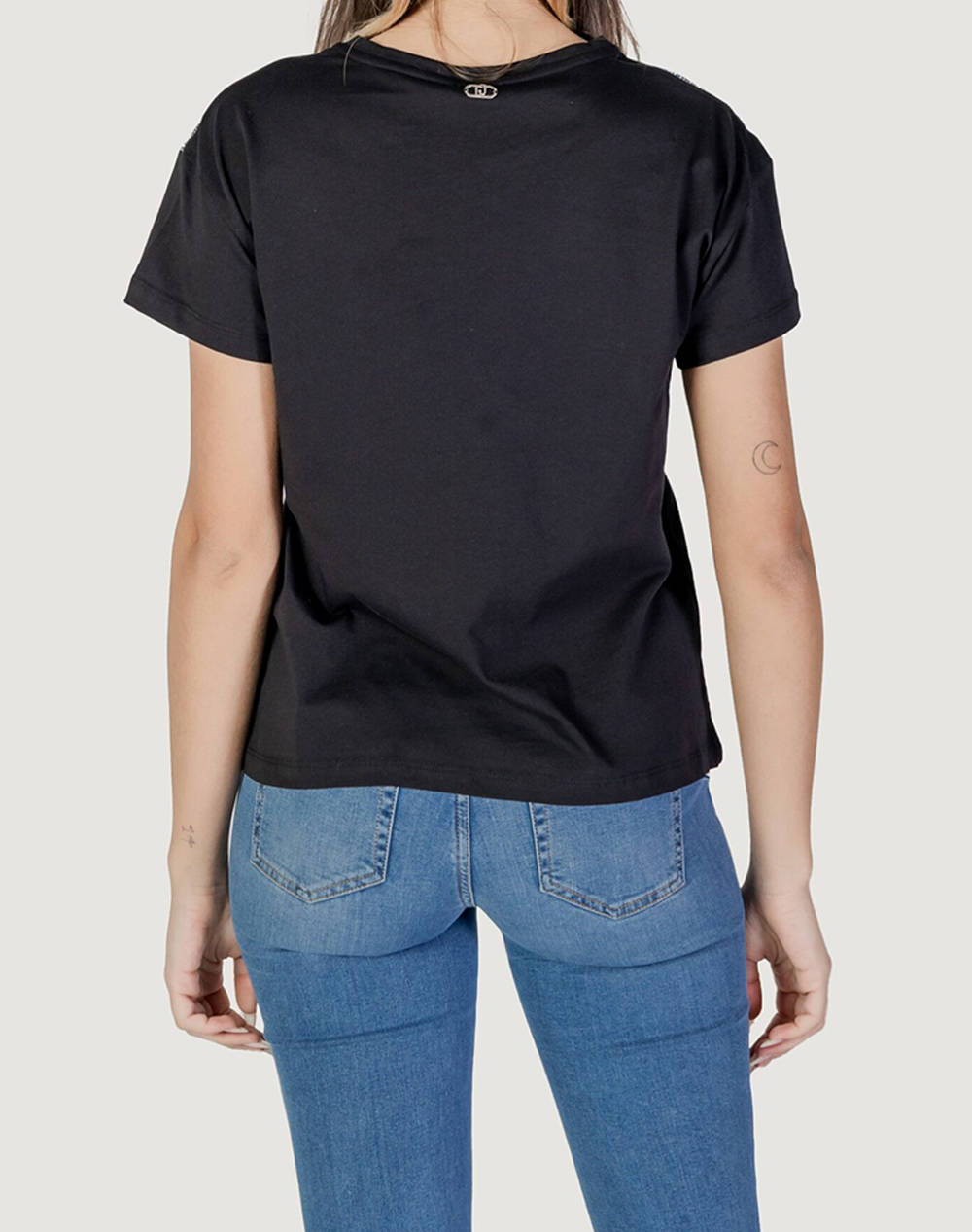 LIU JO WHITE_WA5J02__ECS T-SHIRT MODA M/C ДАМСКА ТЕНИСКА