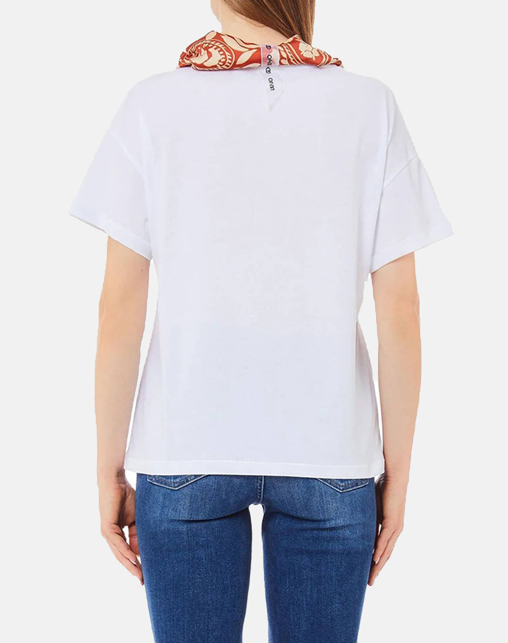 LIU JO WHITE_WA5J17__T-SHIRT MODA M/C ДАМСКА ТЕНИСКА