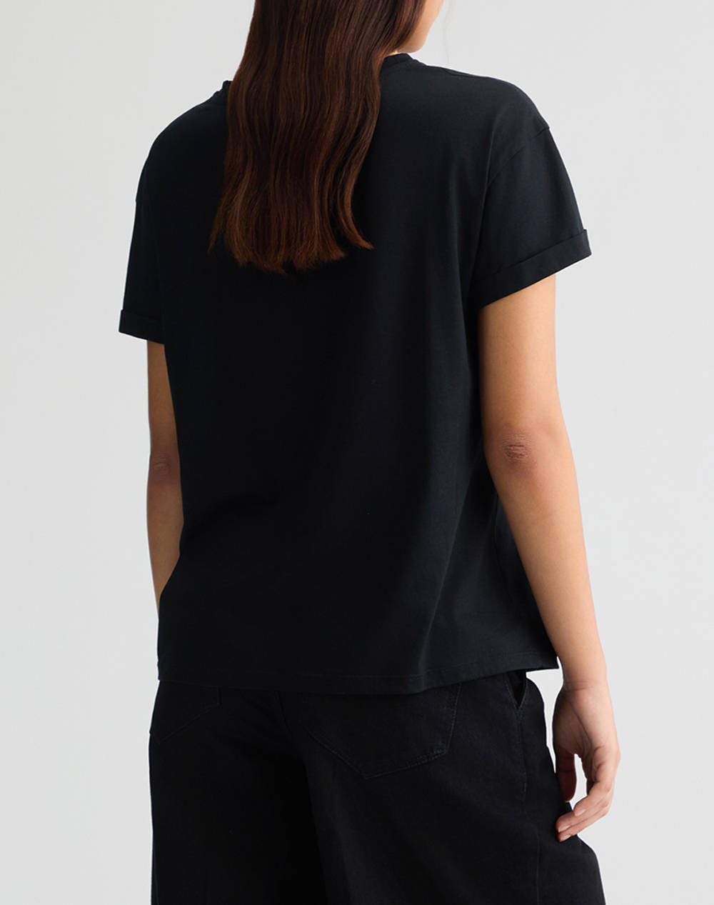 LIUJO WHITE_WA5J01__ECS T-SHIRT MODA M/C ДАМСКА БЛУЗА