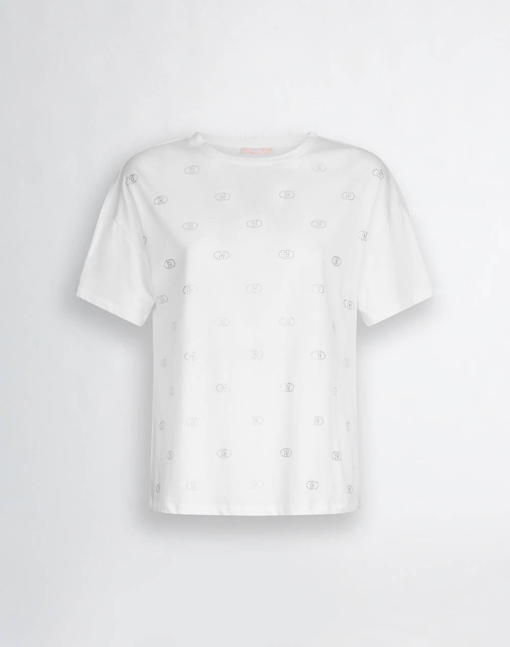 LIU JO WHITE_WA5J21__ECS T-SHIRT MODA M/C ДАМСКА ТЕНИСКА