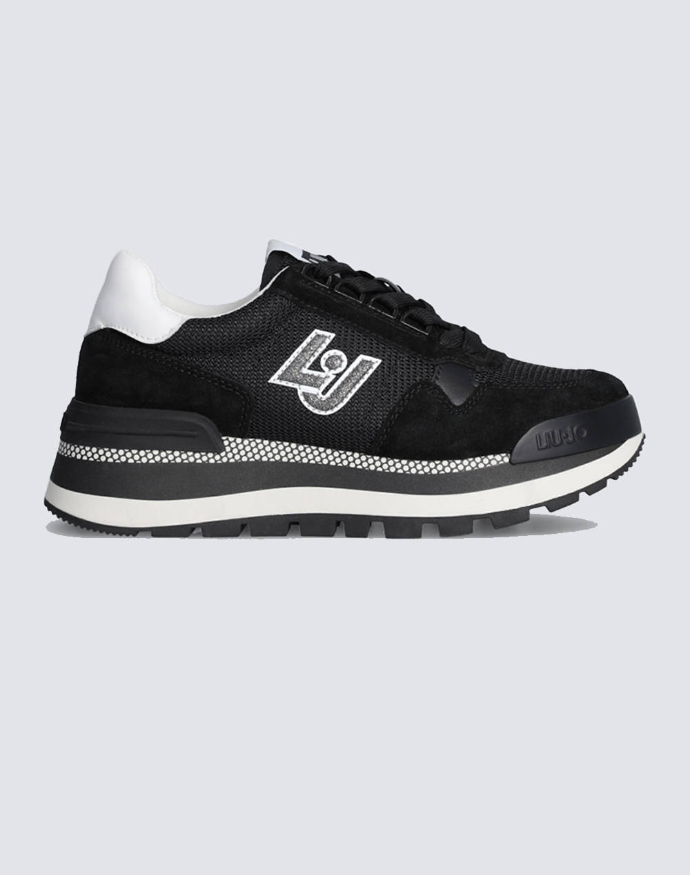 LIU JO AMAZING 16 - SNEAKER COW SUEDE/MESH WOMENS SHOE