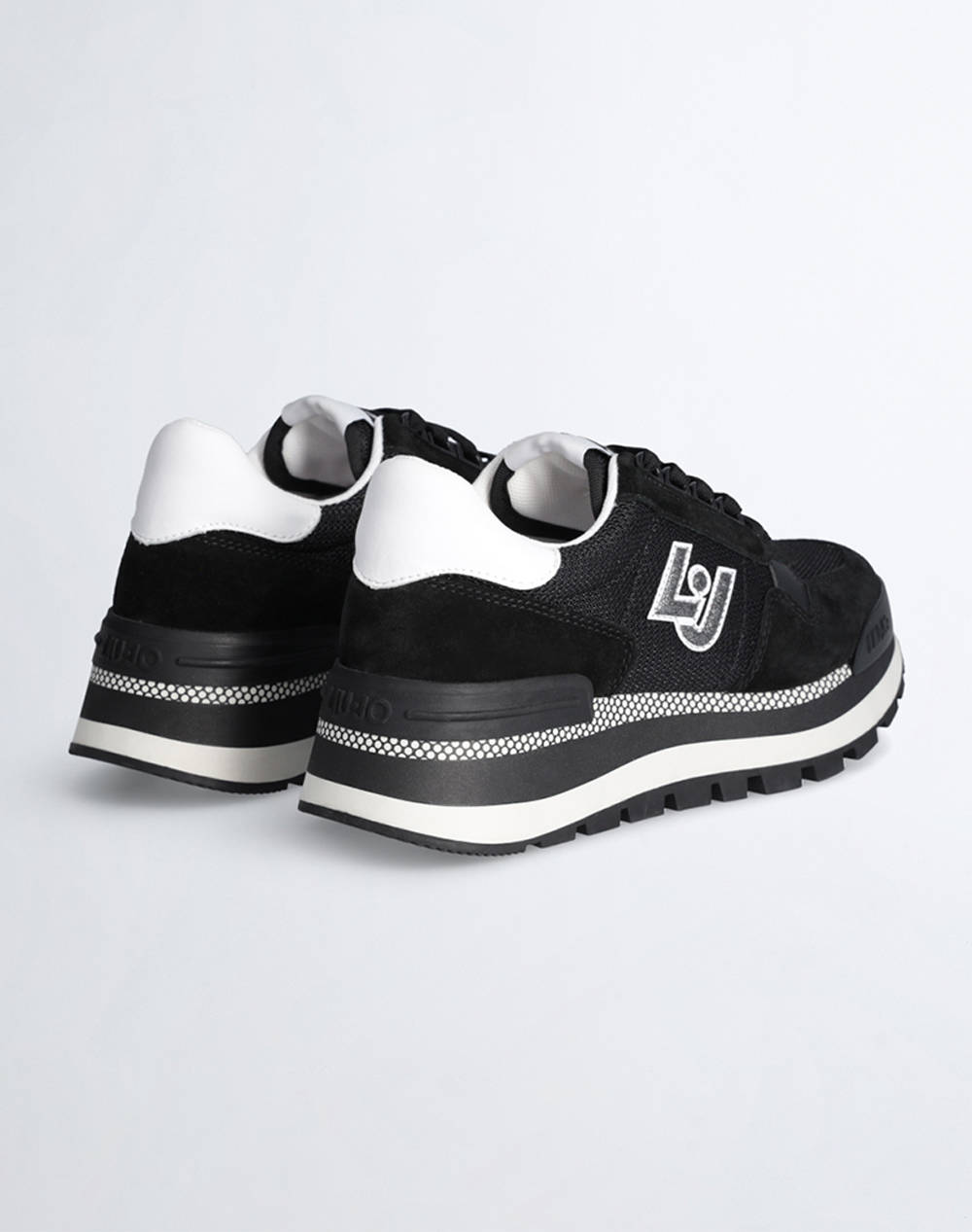 LIU JO AMAZING 16 - SNEAKER COW SUEDE/MESH WOMENS SHOE