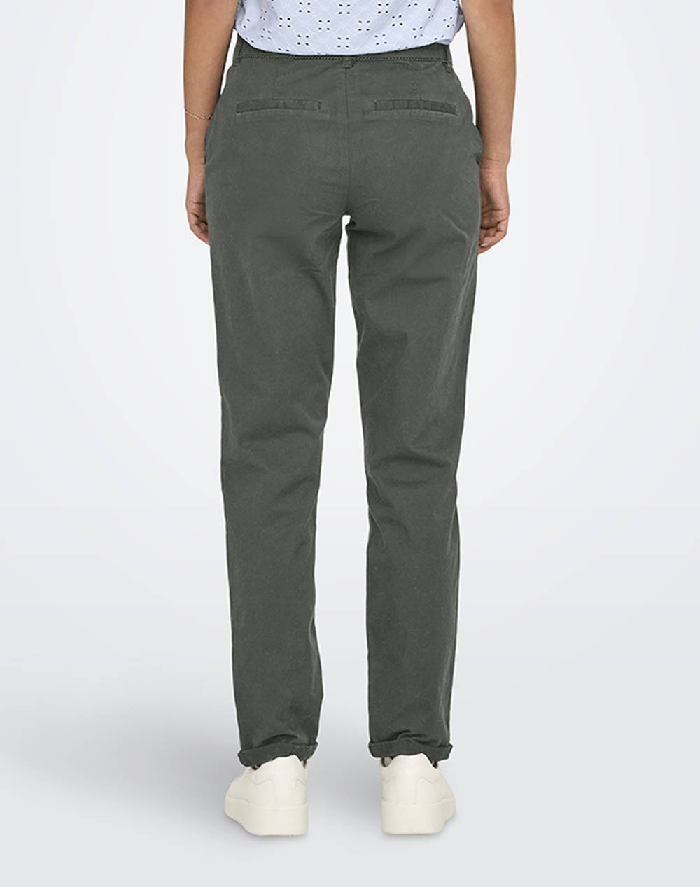 ONLY ONLBIANA MW PIPING CHINO CC PNT