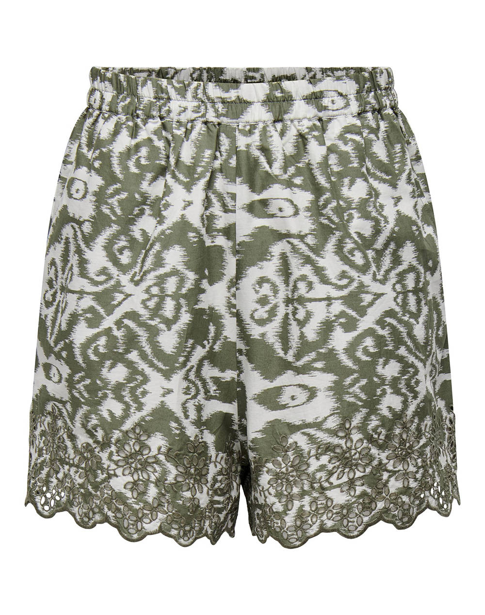 ONLY ONLLOU LIFE EMB LOOSE SHORTS WVN