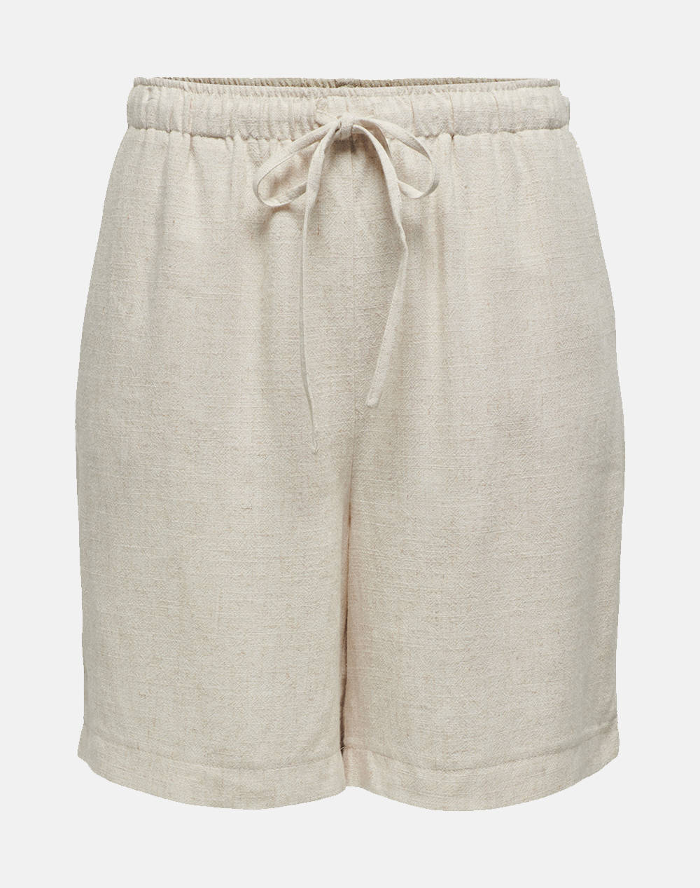 ONLY ONLSIESTA MW PULL-UP LIN BL SHORTS NOOS