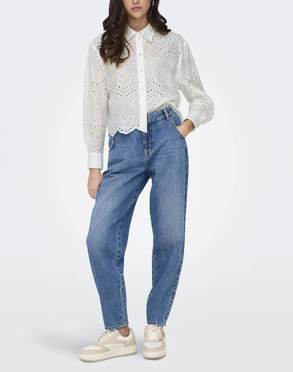 ONLY ONLVALAIS L/S SHIRT WVN NOOS