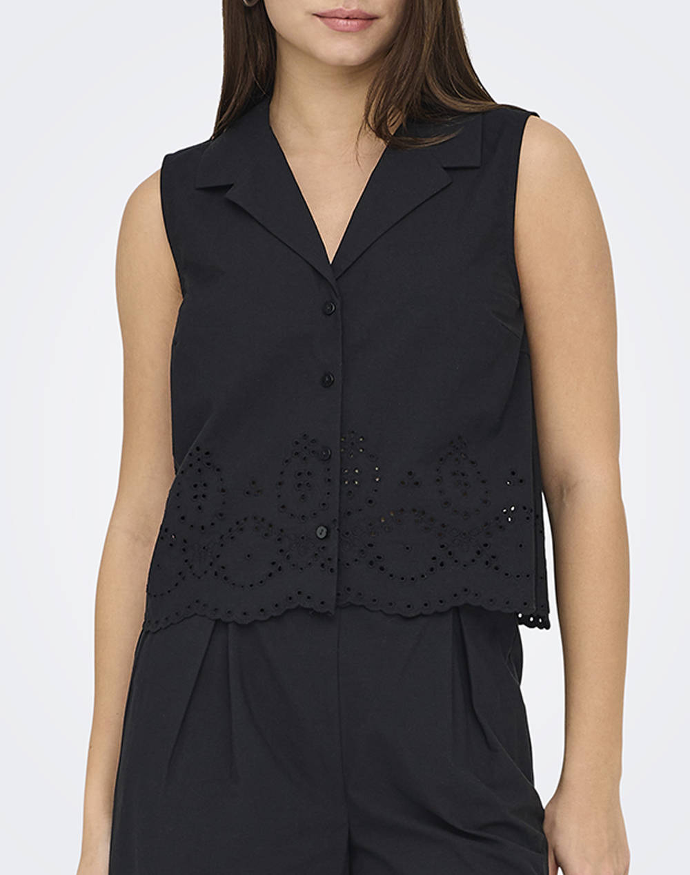 ONLY ONLROXANNE SL RESORT SHIRT WVN