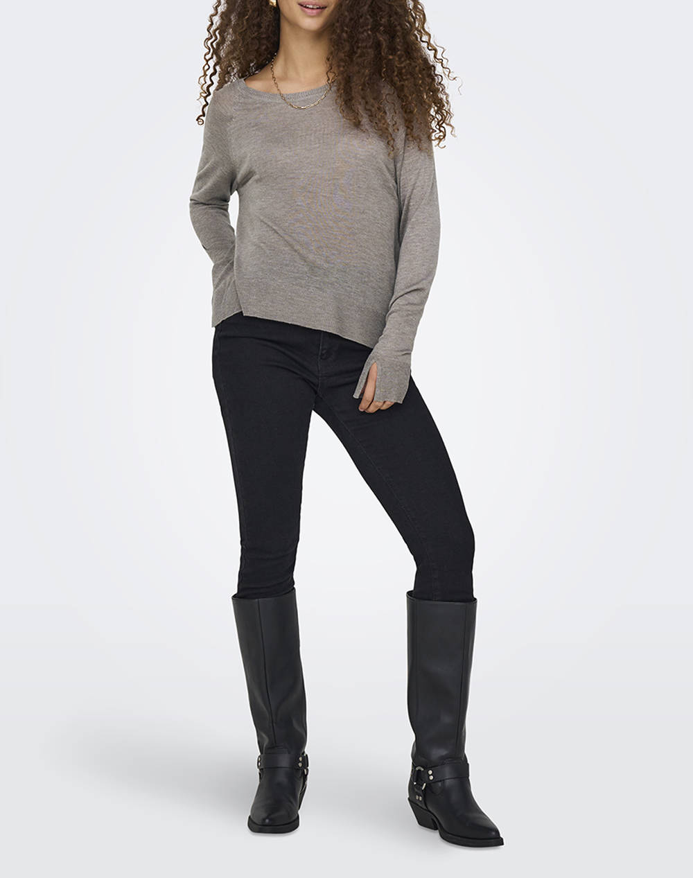 ONLY ONLVIENNA LS O-NECK KNT