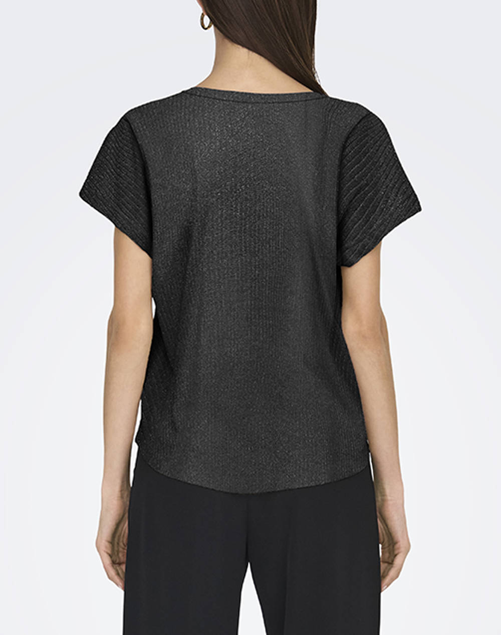 ONLY ONLASIA S/S V-NECK TOP CC JRS