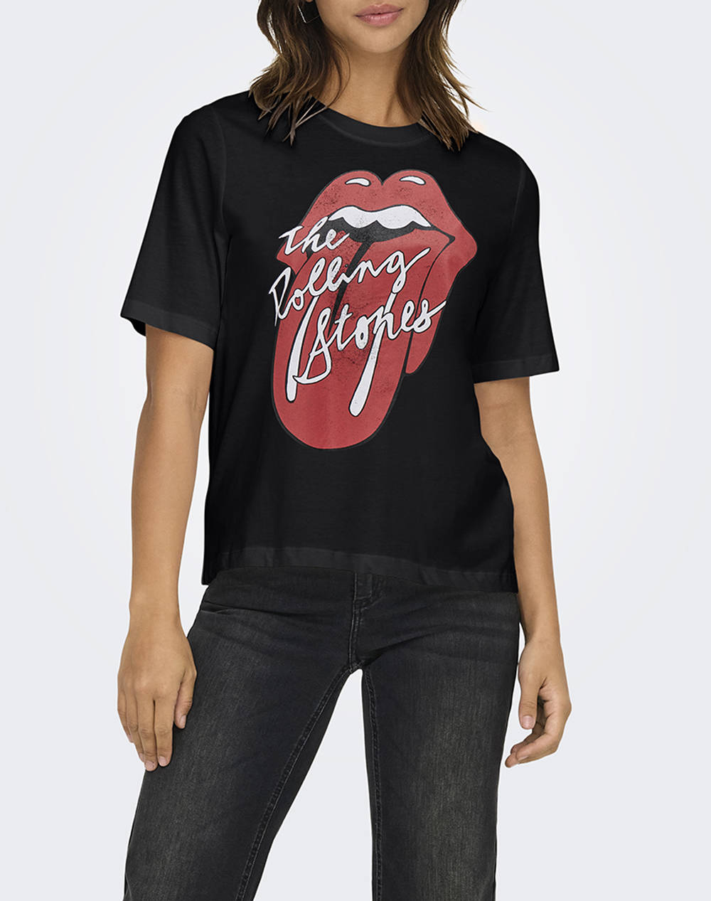 ONLY ONLROLLING STONES LIFE S/S TOP BOX JRS