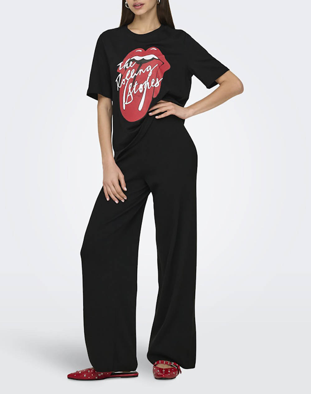 ONLY ONLROLLING STONES LIFE S/S TOP BOX JRS
