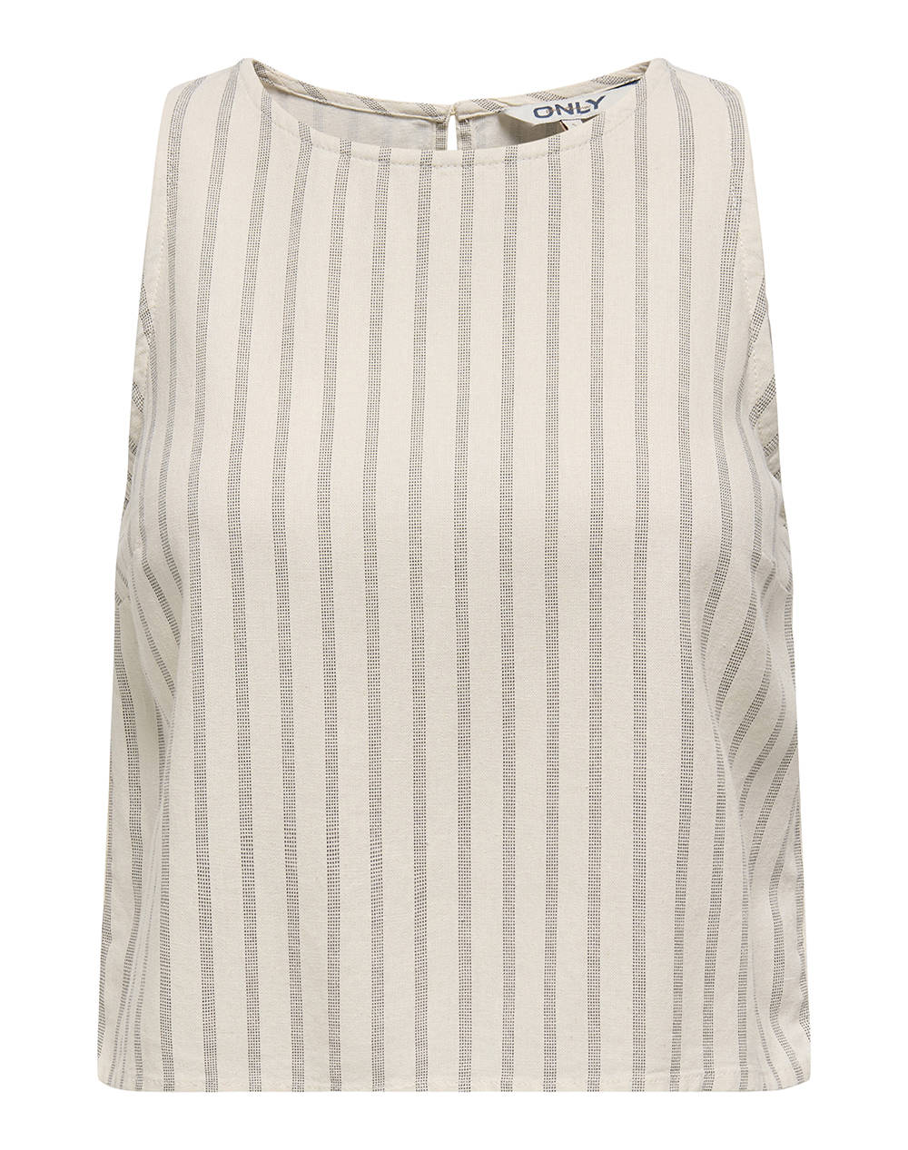 ONLY ONLLIMA S/L LINEN BL TOP PNT